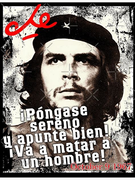 che guevara last words.